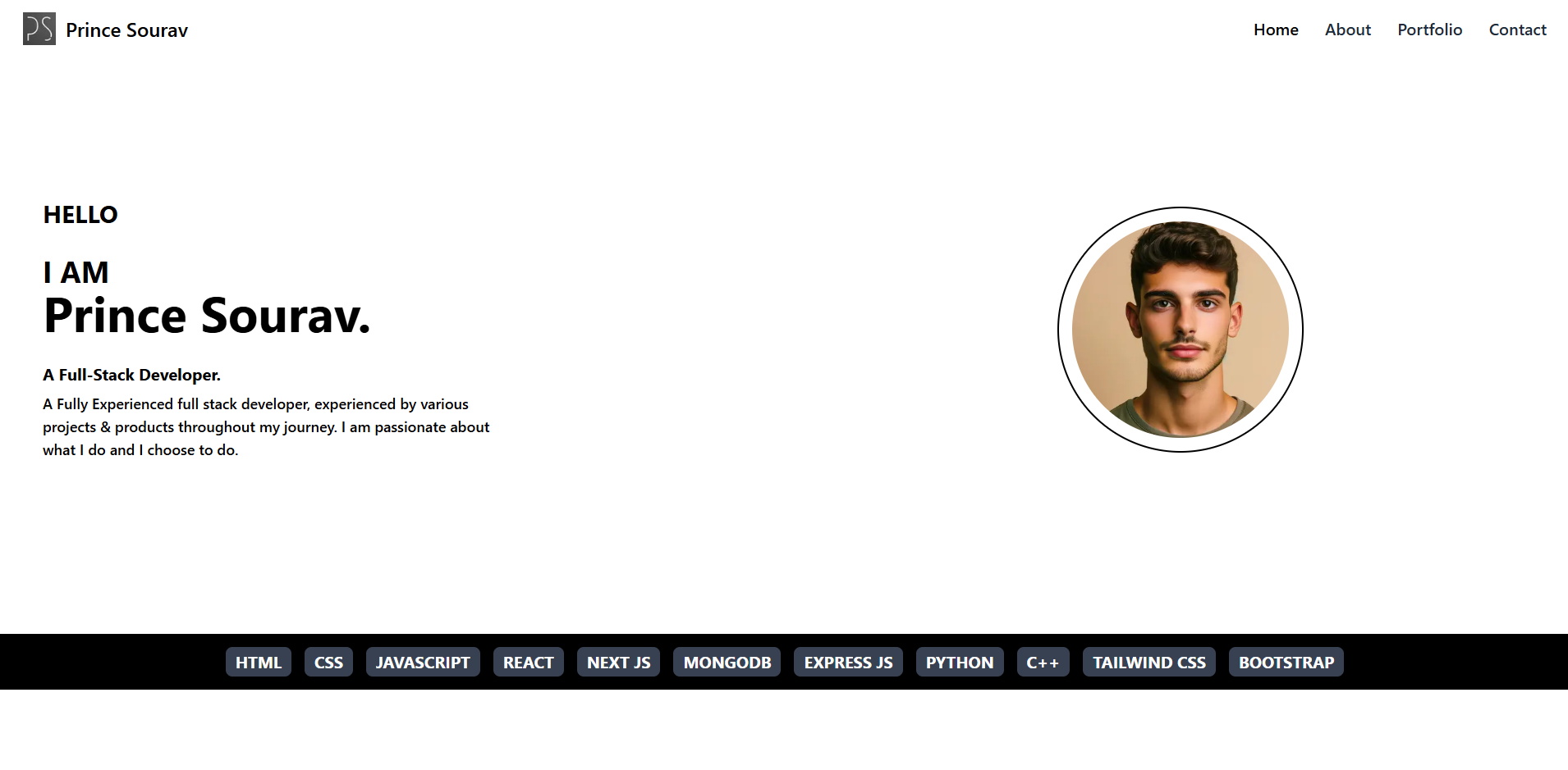 Resume - Portfolio Website